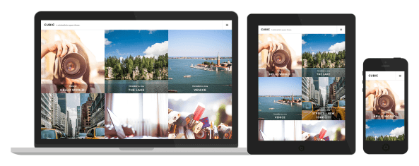 Cubic: Responsive Design